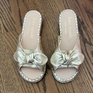 Brand NEW never worn Kate Spade Espadrille Sandals! Size 7.5